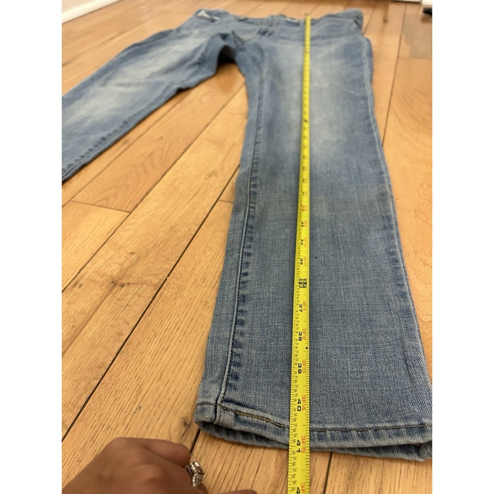 Levi's Slimming Skinny Blue Denim Jeans‎ Size 33 - Picture 3 of 9